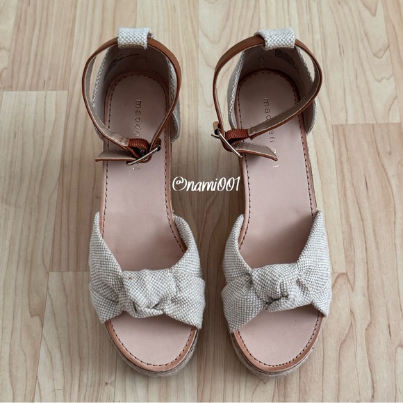 Madden Girl Cork Wedges Open Toe Sandal - Picture 8 of 11